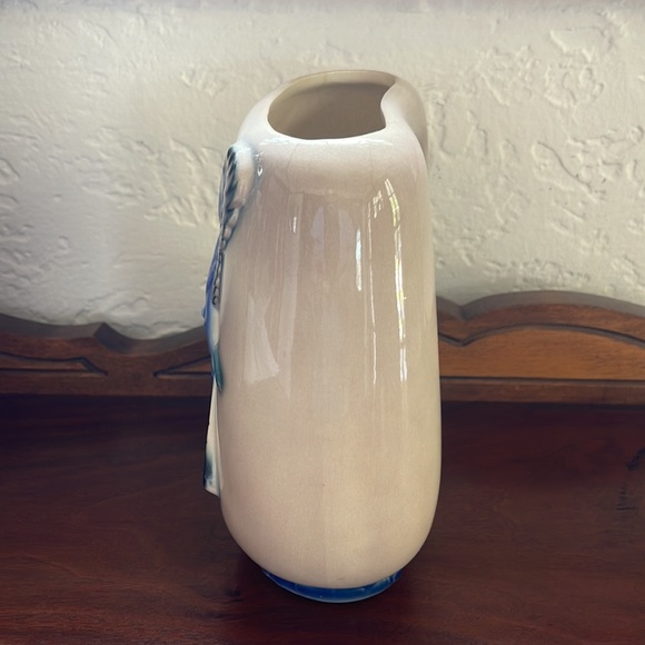 Vintage Royal Copley MCM Pottery Bird Vase/Planter - Picture 6 of 12